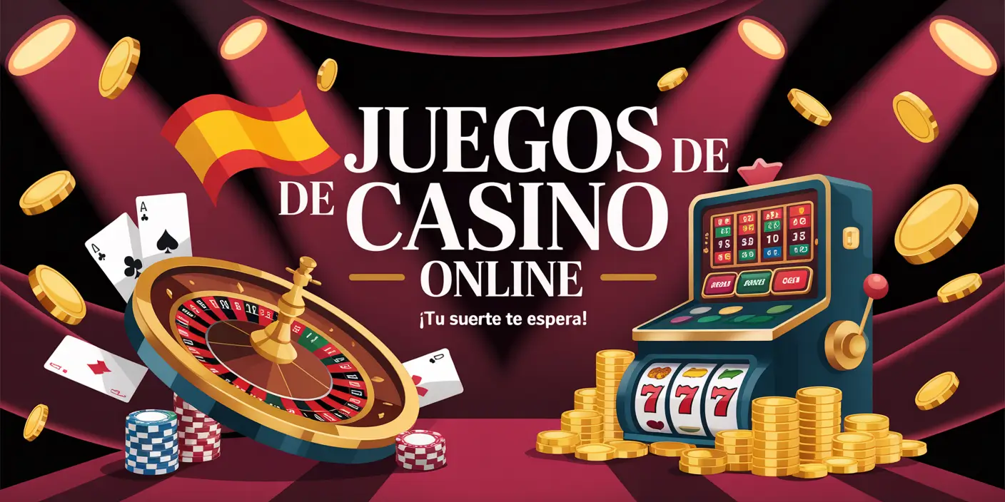 Juegos de casino en España.